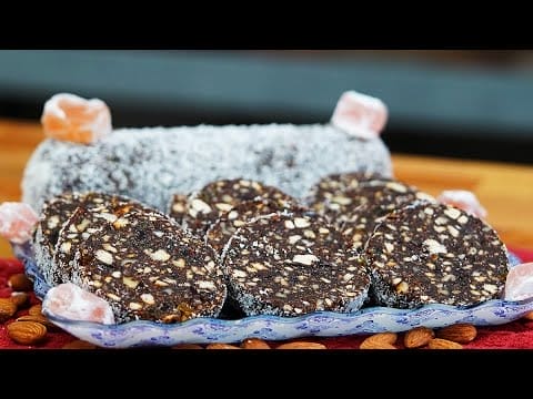 Salam de Biscuiți NOBIL - Desert SIMPLU și RAPID, fără COACERE