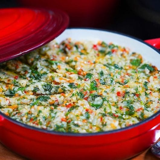 Pilaf (de Orez) cu URZICI de POST sau VEGAN