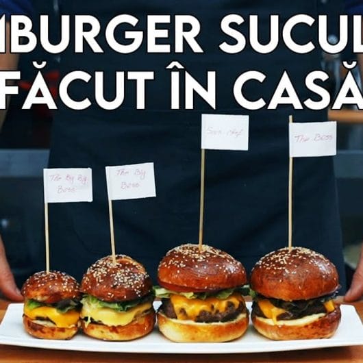Burger de casă