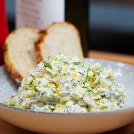 Salată de Dovlecei (cu şuncă afumată)