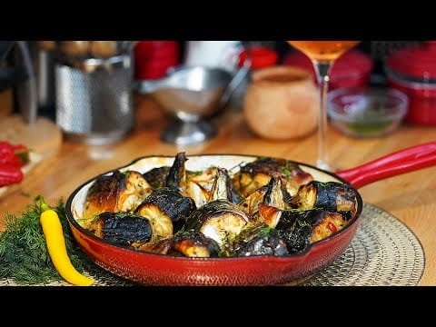 Rețetă simplă delicioasă, macrou marinat la cuptor