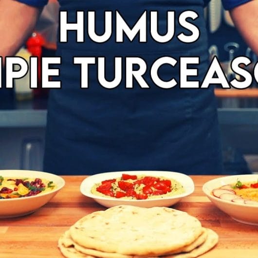 Rețetă Humus de Casă | HUMUS de MAZĂRE | HUMUS CU GOGOȘARI | LIPIE TURCEASCĂ