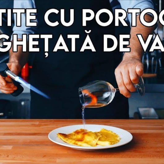 Cele mai Fine Clătite | Rețetă Clătite Pufoase | Clătite Umplute cu Sos de Portocale