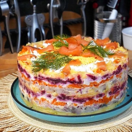 O explozie de aromă și culoare - Șuba - Salată rusească