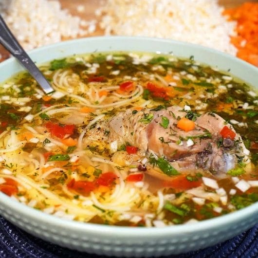 Cea mai Vitaminizată Zamă - Ciorbă crudă de pui cu legume