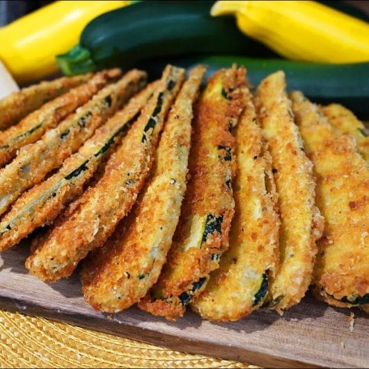 Dovlecel pane în crustă crocantă - Un singur ingredient pui și face diferența