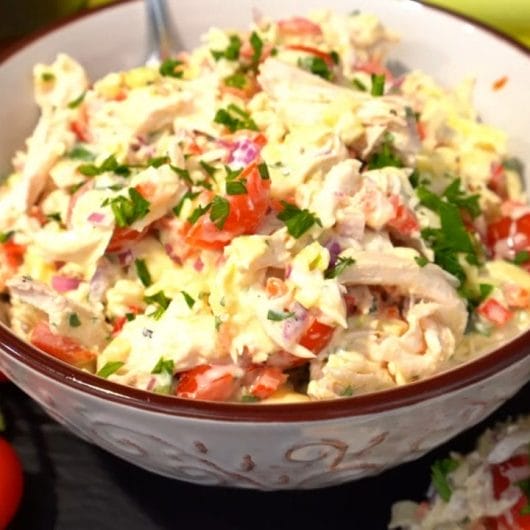 Salată aperitiv de pui