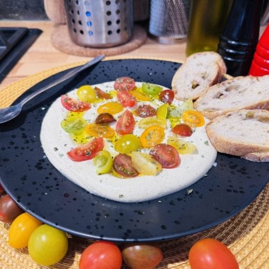 Cremă de tofu și caju